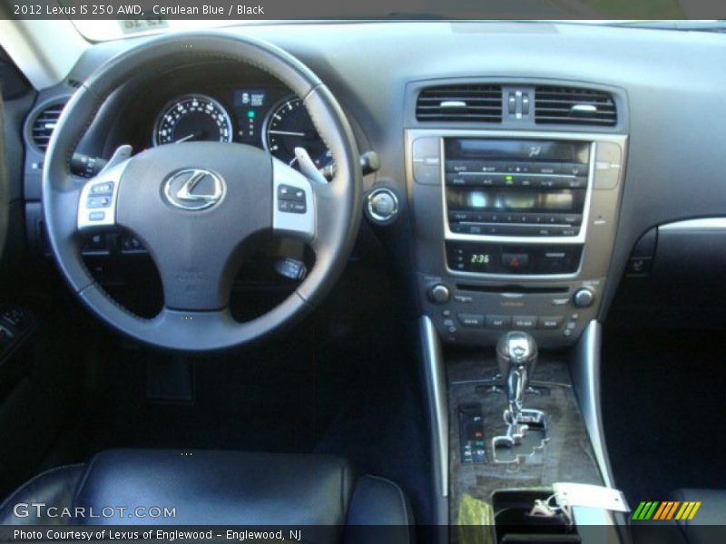 Cerulean Blue / Black 2012 Lexus IS 250 AWD