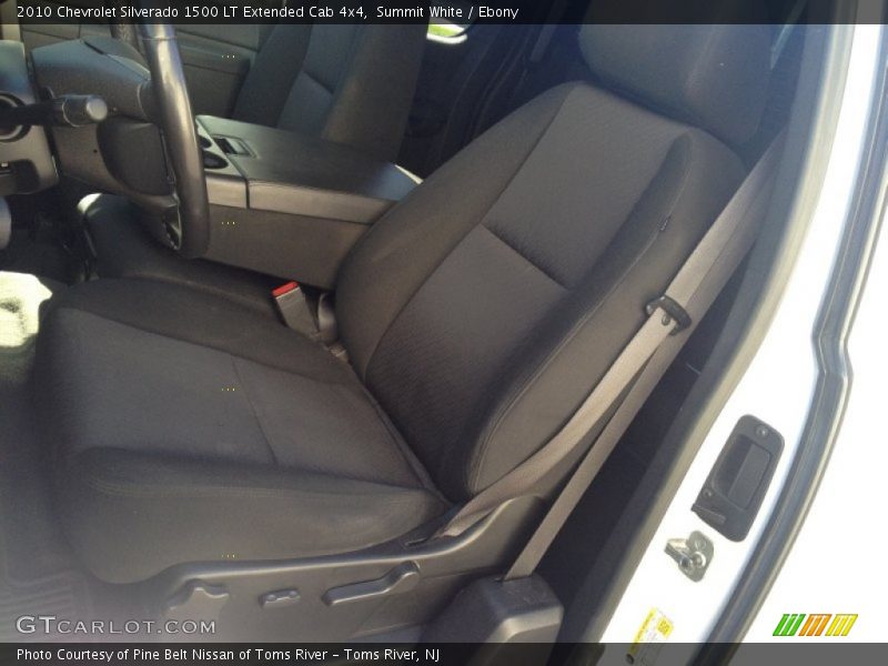 Summit White / Ebony 2010 Chevrolet Silverado 1500 LT Extended Cab 4x4