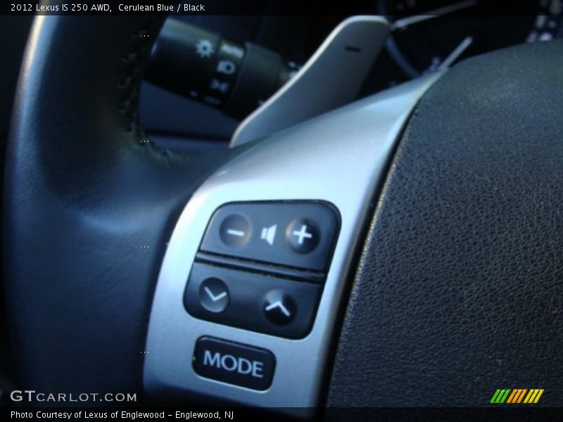 Cerulean Blue / Black 2012 Lexus IS 250 AWD