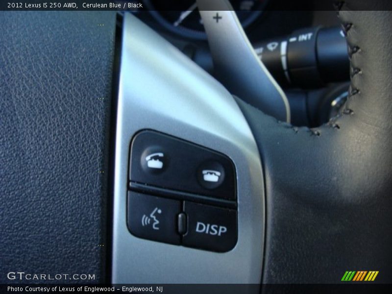 Cerulean Blue / Black 2012 Lexus IS 250 AWD