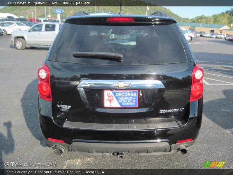 Black / Jet Black 2010 Chevrolet Equinox LT AWD