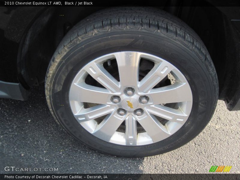 Black / Jet Black 2010 Chevrolet Equinox LT AWD