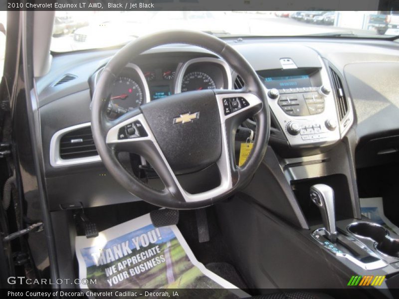 Black / Jet Black 2010 Chevrolet Equinox LT AWD