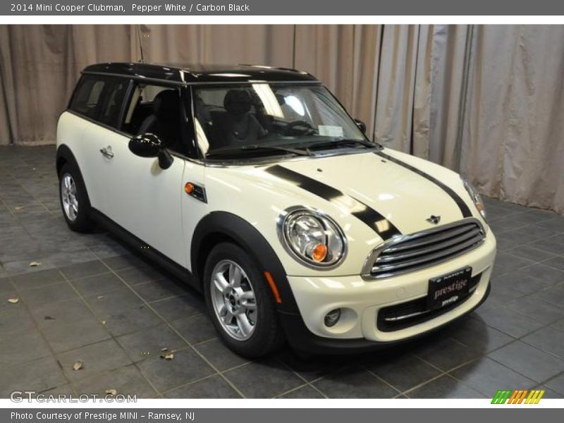 Pepper White / Carbon Black 2014 Mini Cooper Clubman