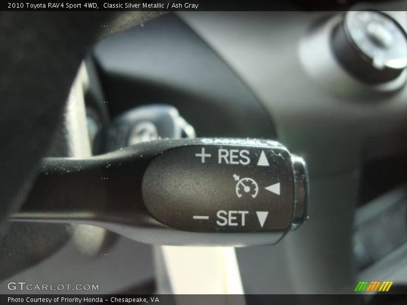 Classic Silver Metallic / Ash Gray 2010 Toyota RAV4 Sport 4WD