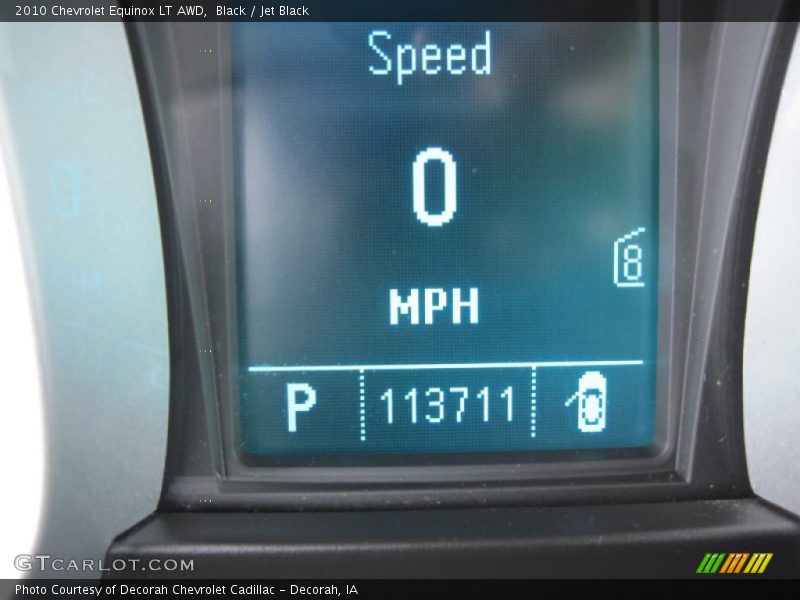 Black / Jet Black 2010 Chevrolet Equinox LT AWD