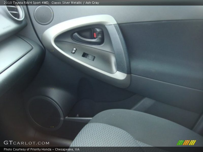 Classic Silver Metallic / Ash Gray 2010 Toyota RAV4 Sport 4WD