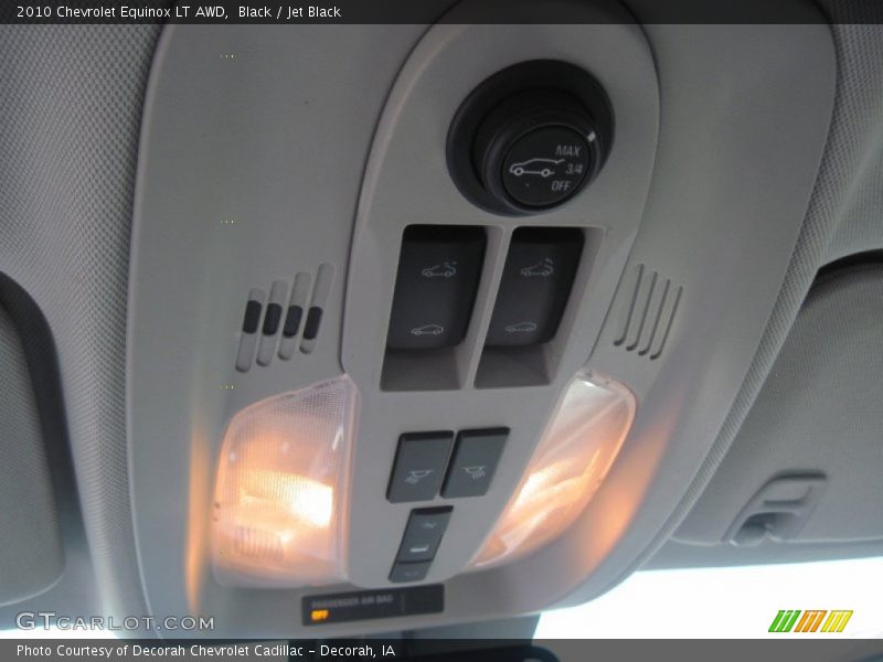 Black / Jet Black 2010 Chevrolet Equinox LT AWD