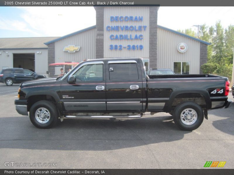 Black / Dark Charcoal 2005 Chevrolet Silverado 2500HD LT Crew Cab 4x4