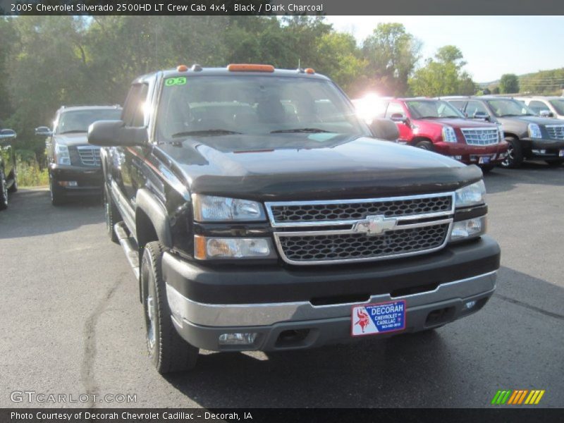 Black / Dark Charcoal 2005 Chevrolet Silverado 2500HD LT Crew Cab 4x4