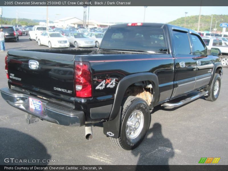 Black / Dark Charcoal 2005 Chevrolet Silverado 2500HD LT Crew Cab 4x4