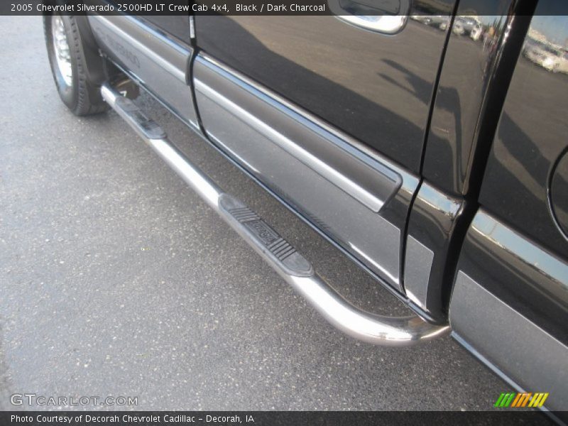 Black / Dark Charcoal 2005 Chevrolet Silverado 2500HD LT Crew Cab 4x4