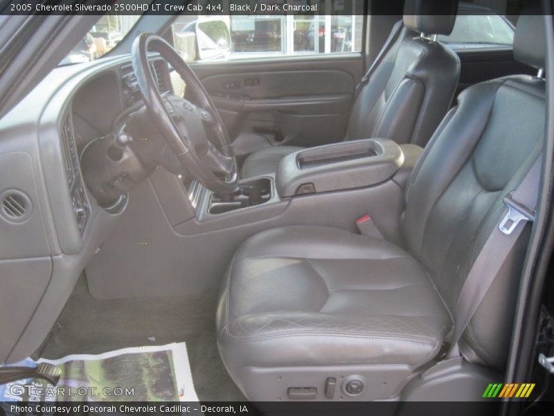 Black / Dark Charcoal 2005 Chevrolet Silverado 2500HD LT Crew Cab 4x4