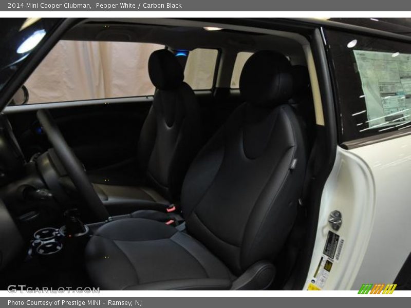 Pepper White / Carbon Black 2014 Mini Cooper Clubman