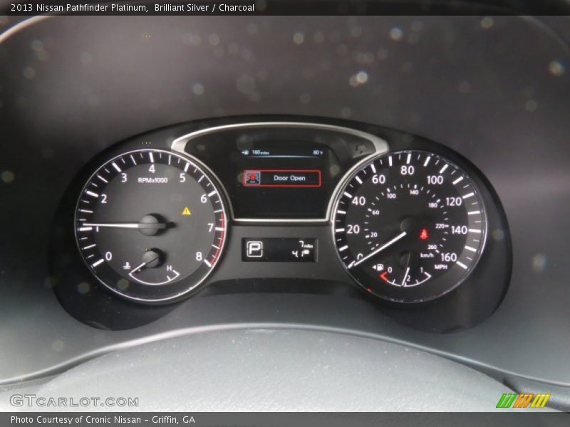 Brilliant Silver / Charcoal 2013 Nissan Pathfinder Platinum