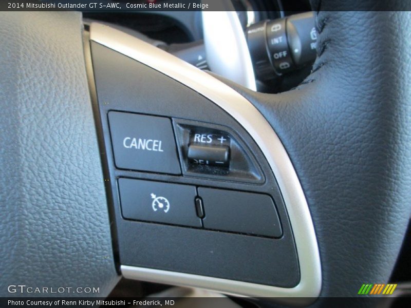 Controls of 2014 Outlander GT S-AWC