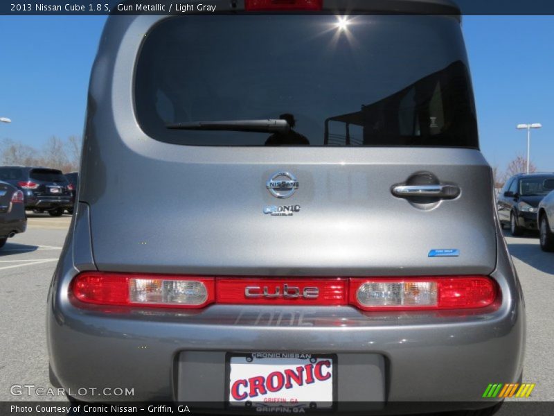 Gun Metallic / Light Gray 2013 Nissan Cube 1.8 S