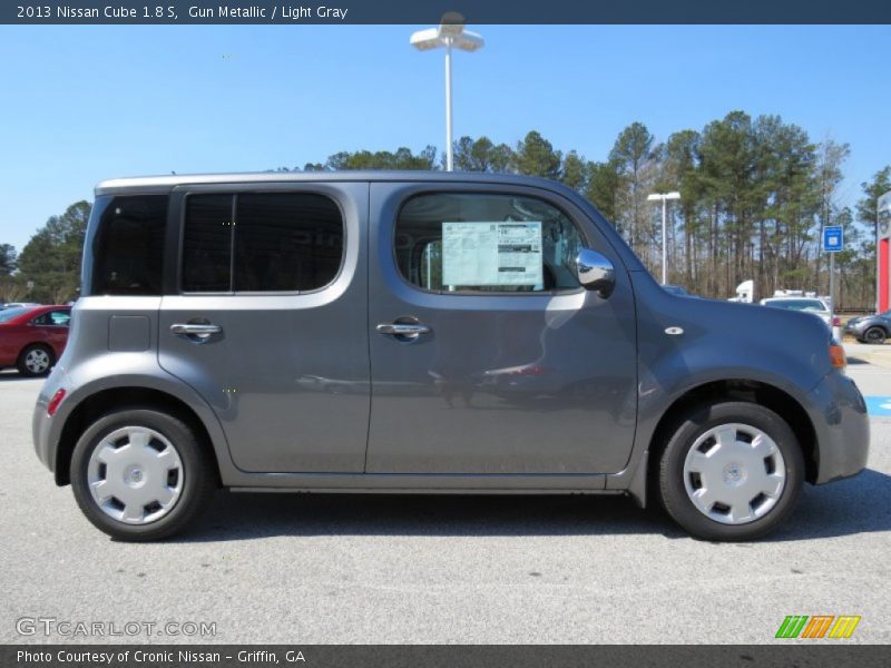 Gun Metallic / Light Gray 2013 Nissan Cube 1.8 S