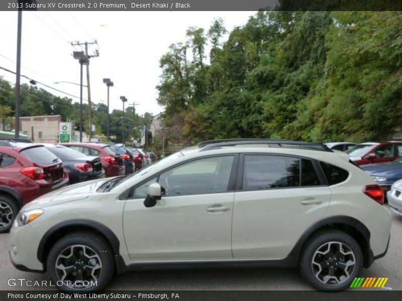 Desert Khaki / Black 2013 Subaru XV Crosstrek 2.0 Premium
