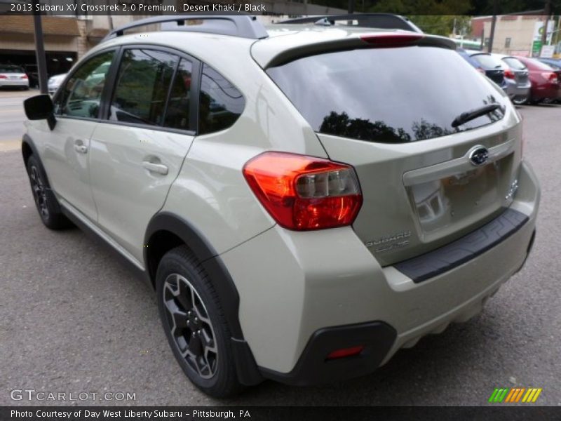 Desert Khaki / Black 2013 Subaru XV Crosstrek 2.0 Premium