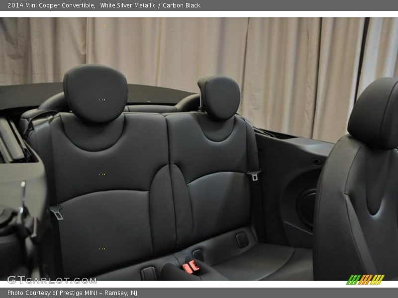 White Silver Metallic / Carbon Black 2014 Mini Cooper Convertible