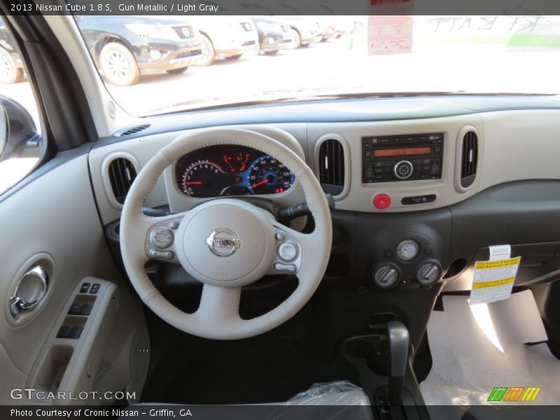 Gun Metallic / Light Gray 2013 Nissan Cube 1.8 S