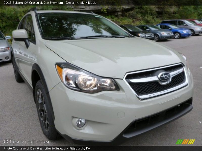 Desert Khaki / Black 2013 Subaru XV Crosstrek 2.0 Premium