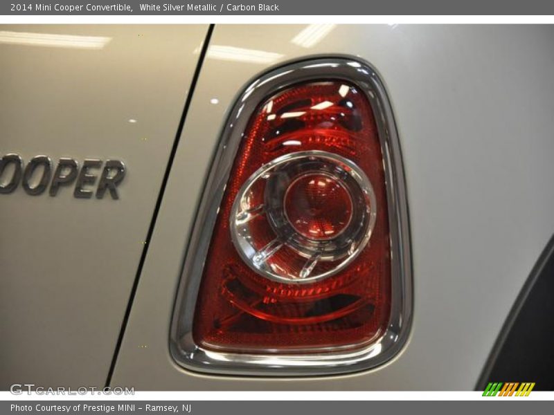 White Silver Metallic / Carbon Black 2014 Mini Cooper Convertible