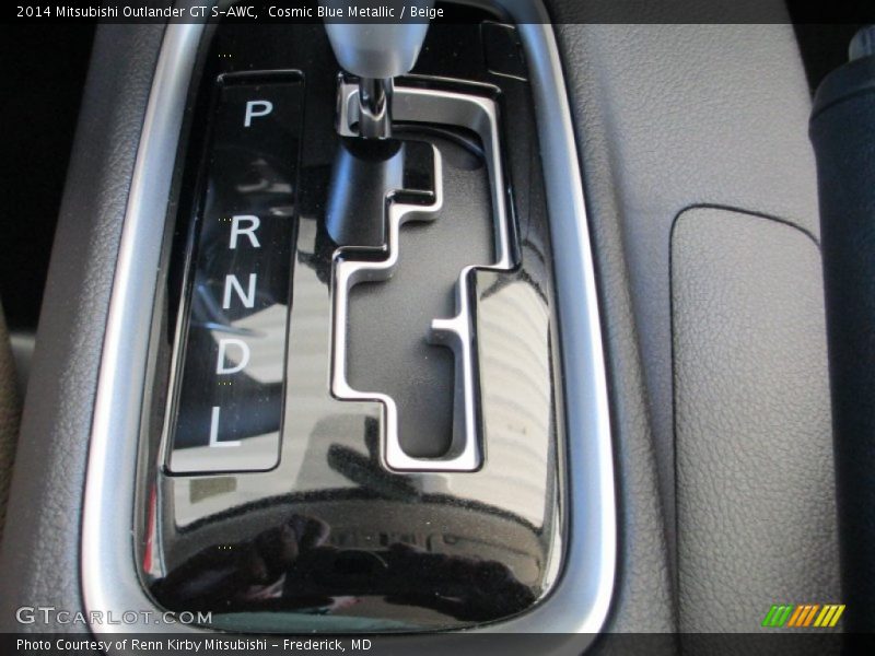  2014 Outlander GT S-AWC 6 Speed Automatic Shifter
