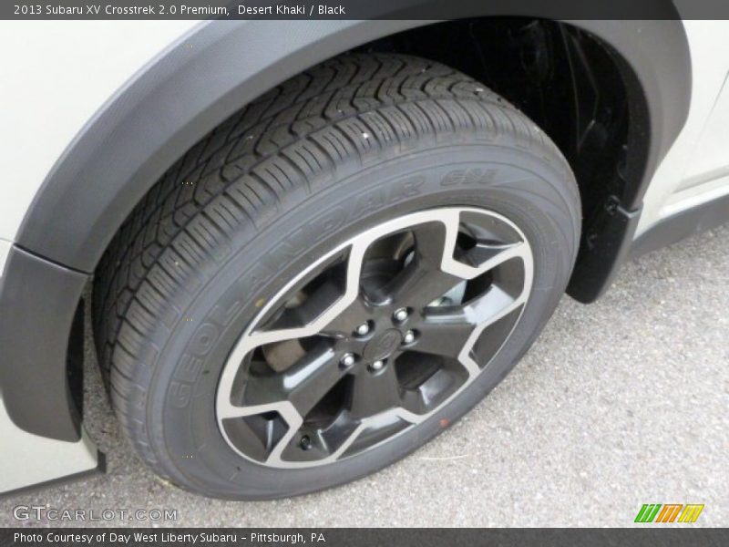 Desert Khaki / Black 2013 Subaru XV Crosstrek 2.0 Premium