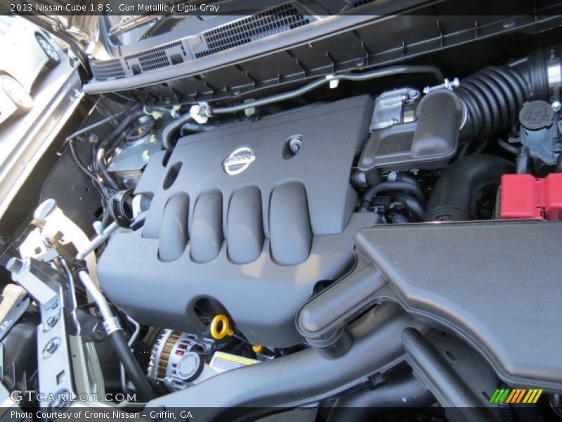 Gun Metallic / Light Gray 2013 Nissan Cube 1.8 S