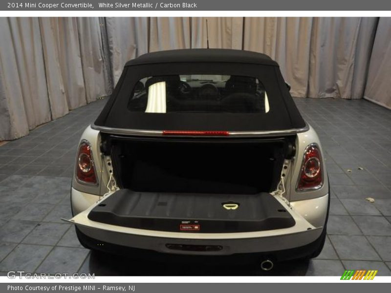 White Silver Metallic / Carbon Black 2014 Mini Cooper Convertible