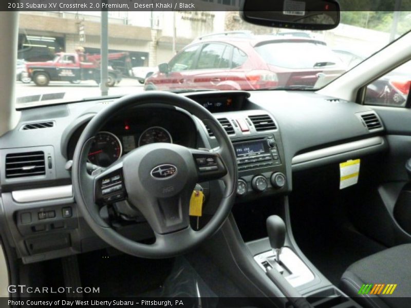 Desert Khaki / Black 2013 Subaru XV Crosstrek 2.0 Premium