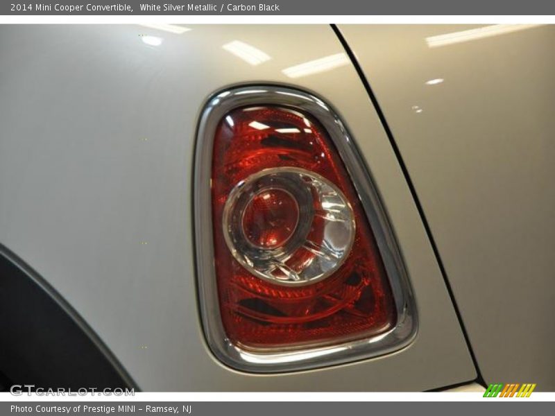 White Silver Metallic / Carbon Black 2014 Mini Cooper Convertible