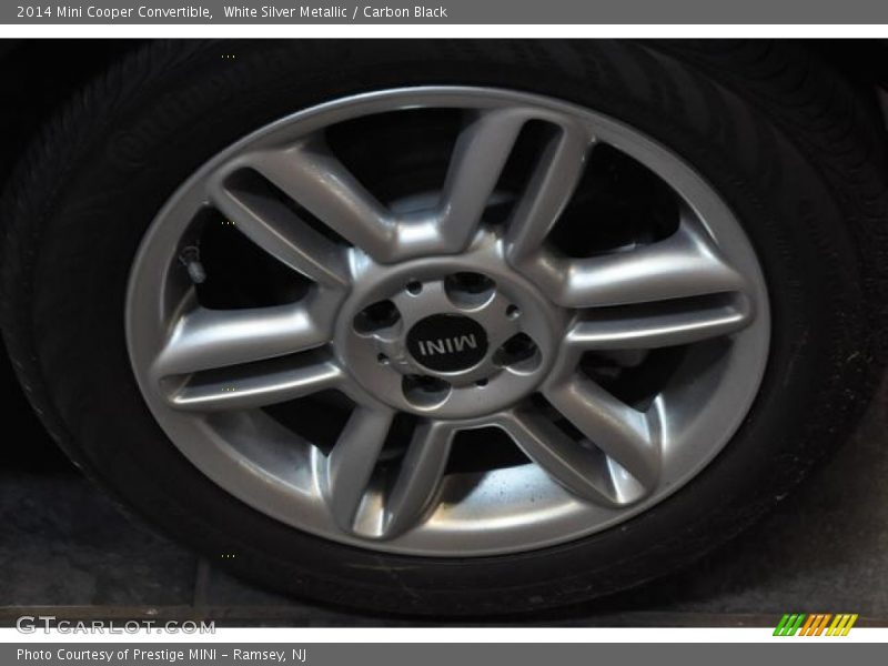 White Silver Metallic / Carbon Black 2014 Mini Cooper Convertible