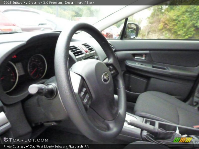 Desert Khaki / Black 2013 Subaru XV Crosstrek 2.0 Premium