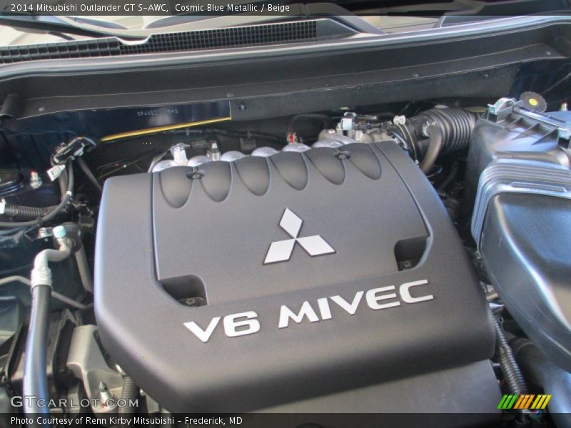  2014 Outlander GT S-AWC Engine - 3.0 Liter SOHC 24-Valve MIVEC V6