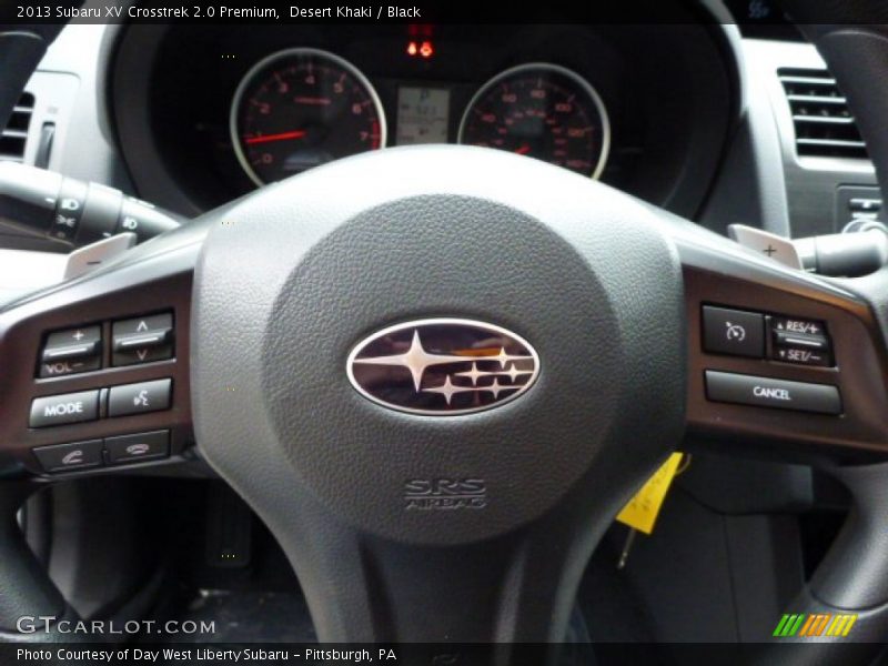 Desert Khaki / Black 2013 Subaru XV Crosstrek 2.0 Premium