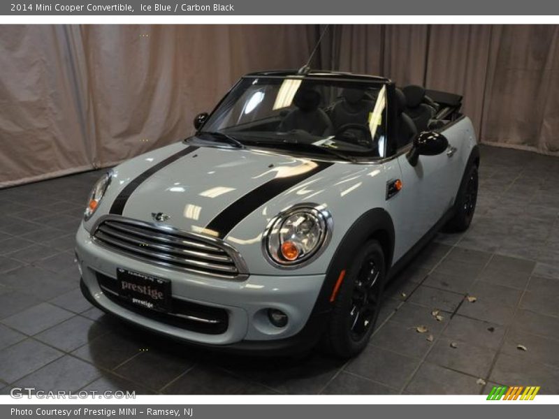 Ice Blue / Carbon Black 2014 Mini Cooper Convertible