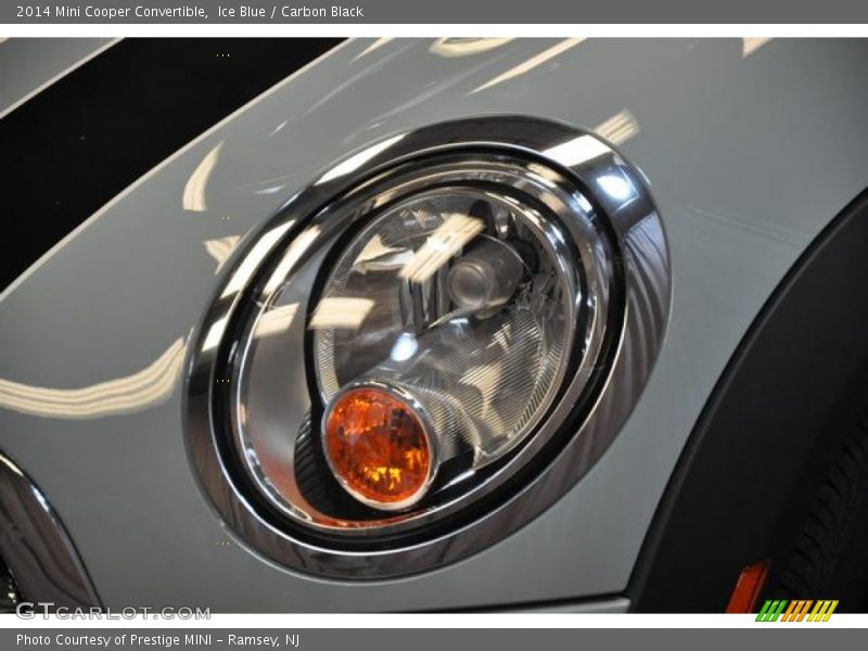Ice Blue / Carbon Black 2014 Mini Cooper Convertible