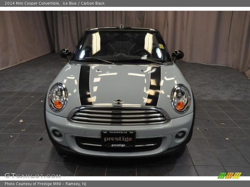 Ice Blue / Carbon Black 2014 Mini Cooper Convertible