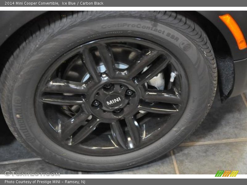 Ice Blue / Carbon Black 2014 Mini Cooper Convertible