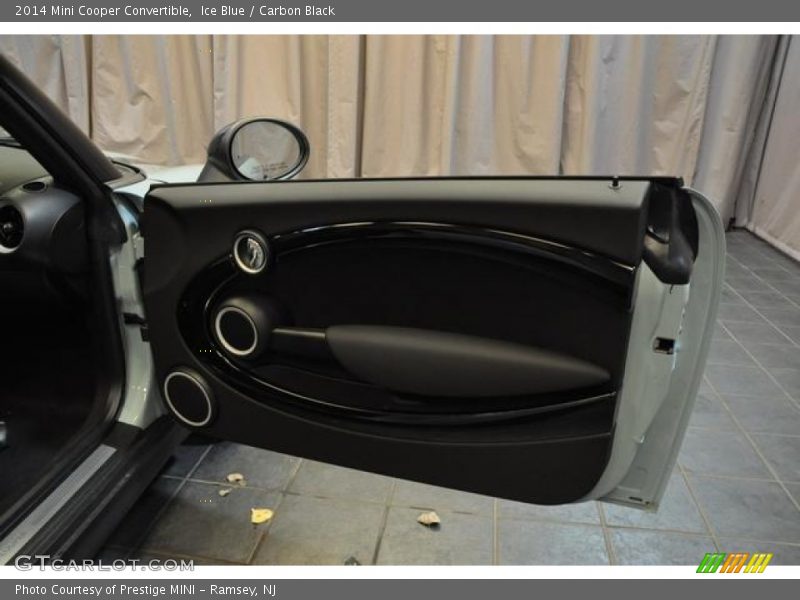 Ice Blue / Carbon Black 2014 Mini Cooper Convertible