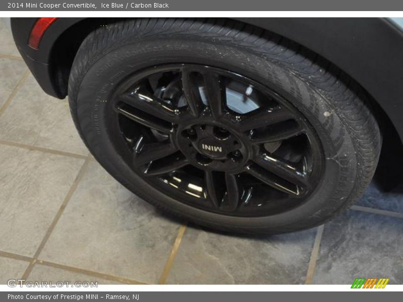 Ice Blue / Carbon Black 2014 Mini Cooper Convertible