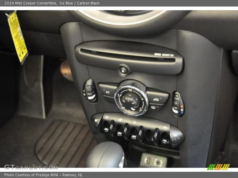 Ice Blue / Carbon Black 2014 Mini Cooper Convertible