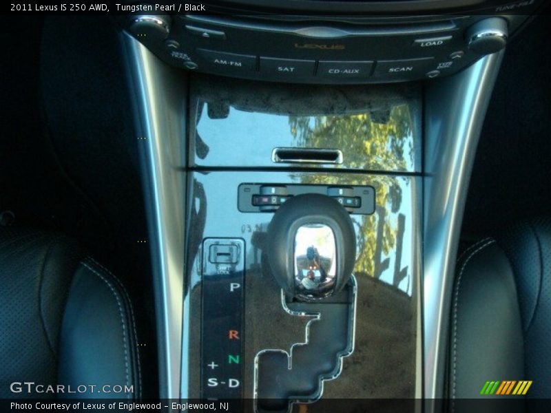 Tungsten Pearl / Black 2011 Lexus IS 250 AWD