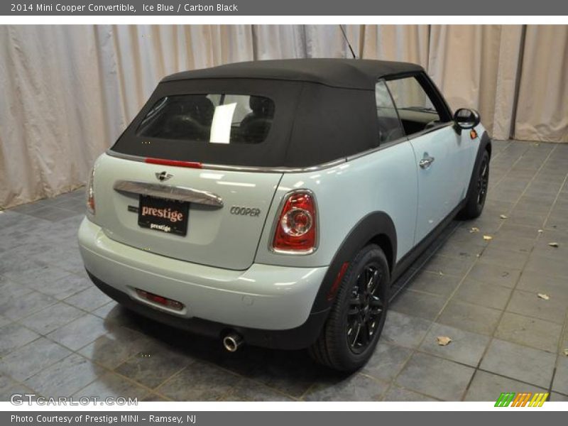 Ice Blue / Carbon Black 2014 Mini Cooper Convertible