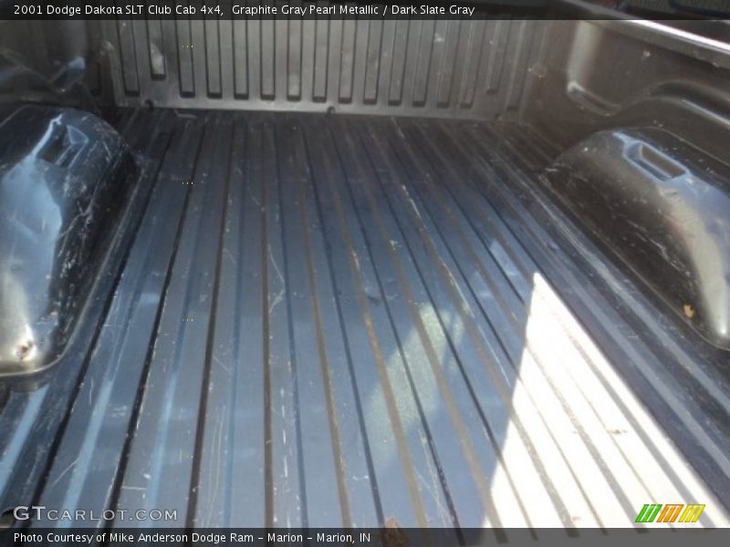 Graphite Gray Pearl Metallic / Dark Slate Gray 2001 Dodge Dakota SLT Club Cab 4x4