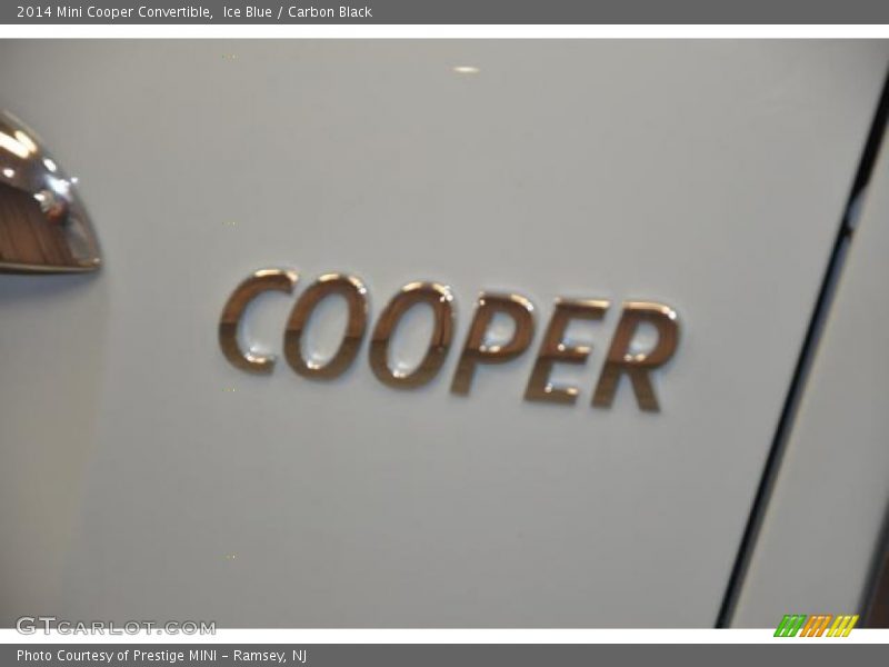 Ice Blue / Carbon Black 2014 Mini Cooper Convertible