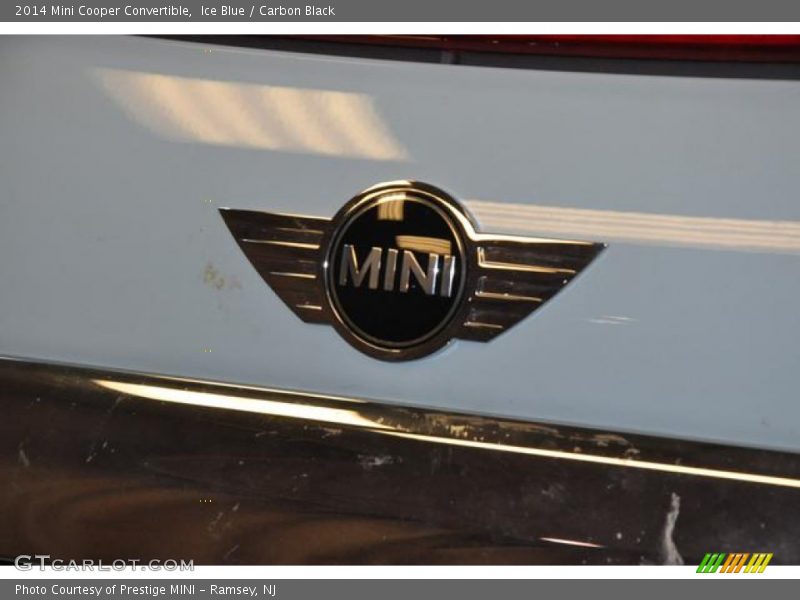 Ice Blue / Carbon Black 2014 Mini Cooper Convertible